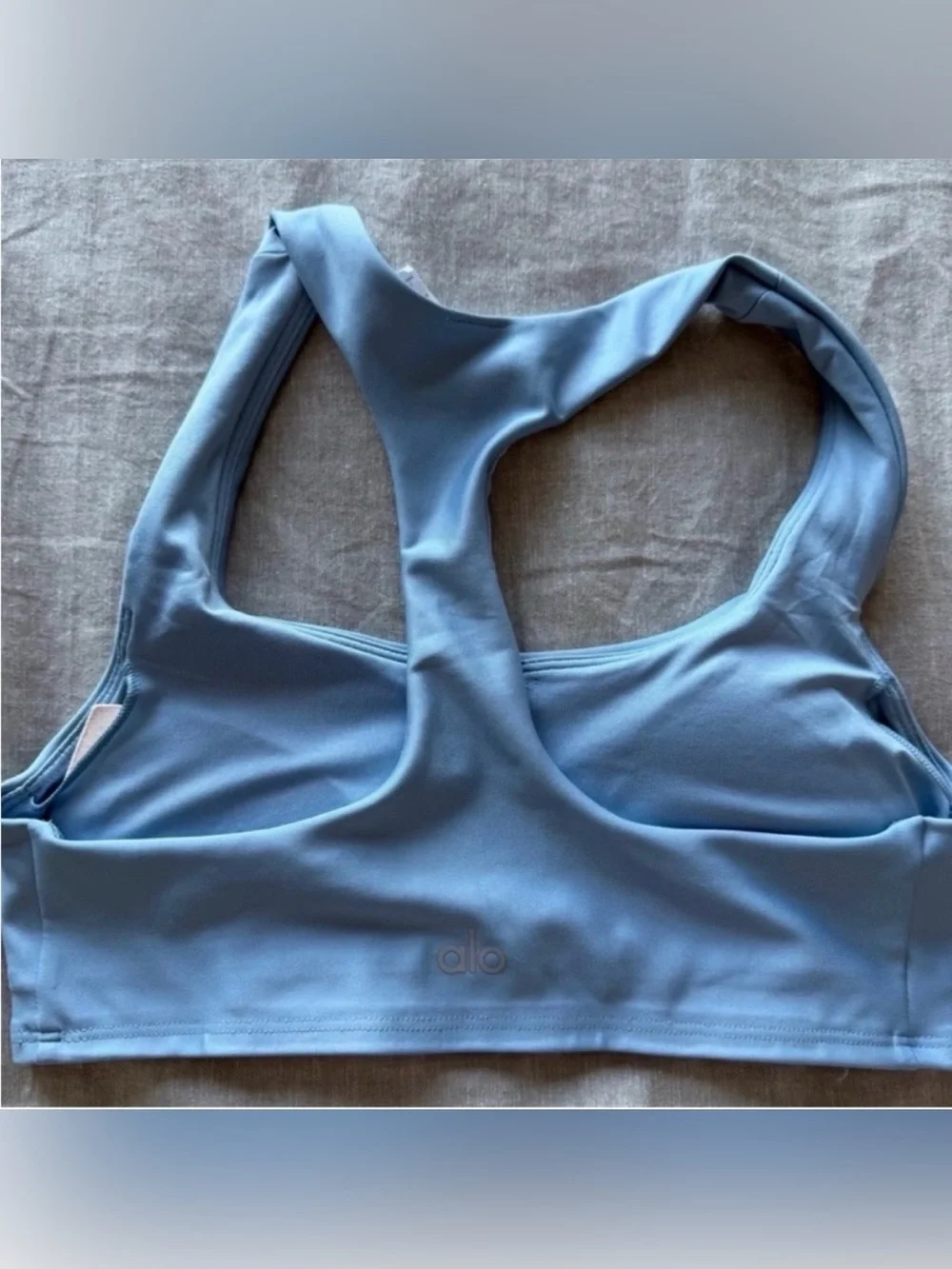 Alo Air Lift Yoga set leggings and top Blue size small